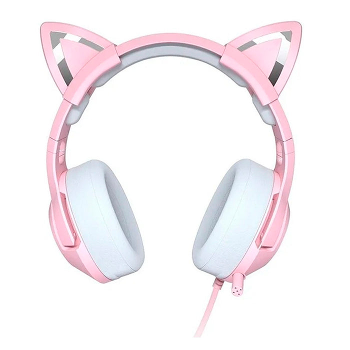 Audífonos Gamer K9 Ear Pink