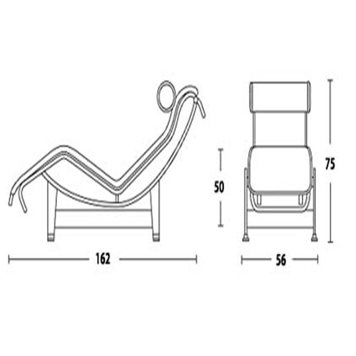 Sillon LC4 Le Corbusier Café