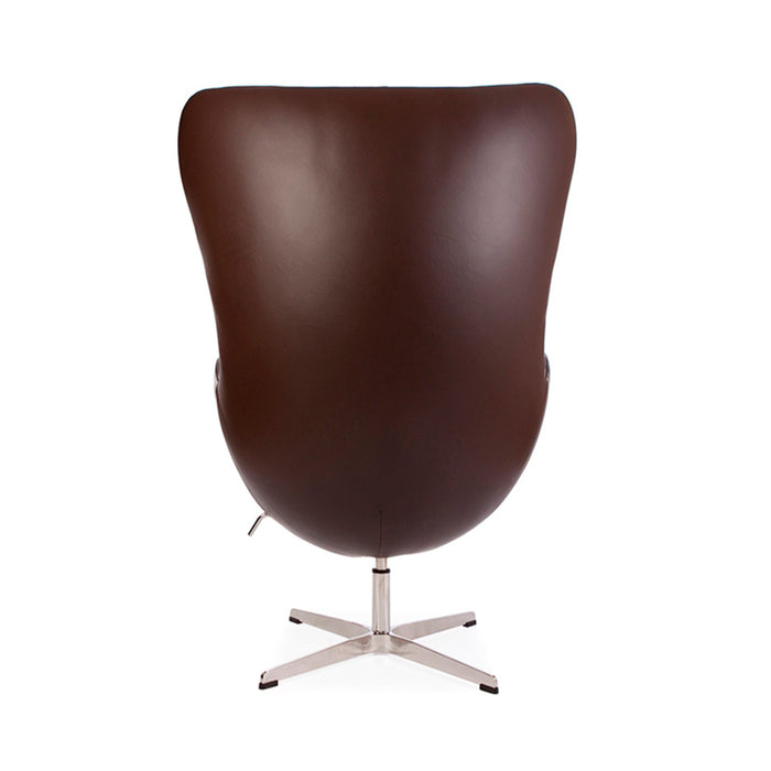 Sillon Egg Ecocuero Chocolate