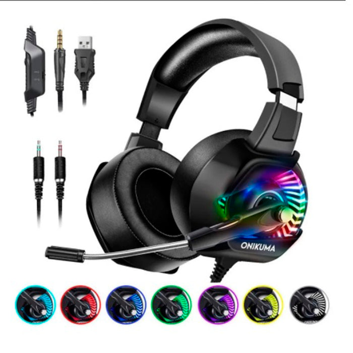 Audífonos Gamer K6 Rgb